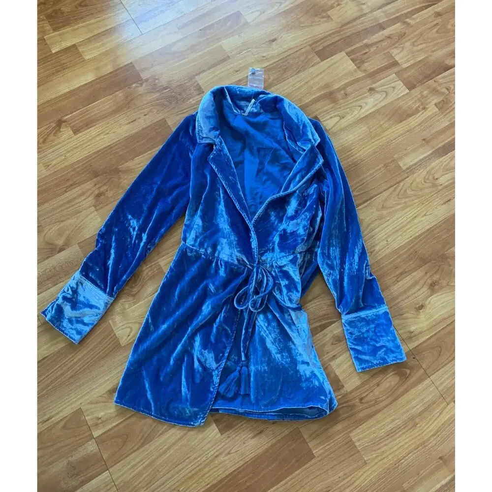 Free People‎ Viola Blue Romper